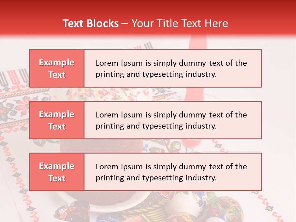 Feast Candle Yellow PowerPoint Template