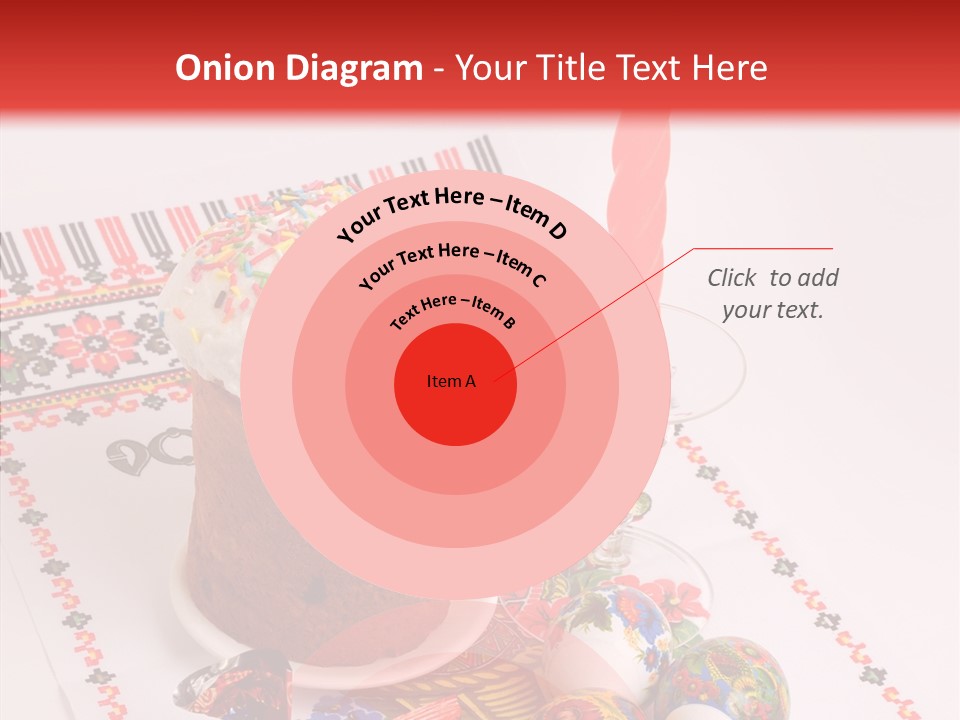 Feast Candle Yellow PowerPoint Template