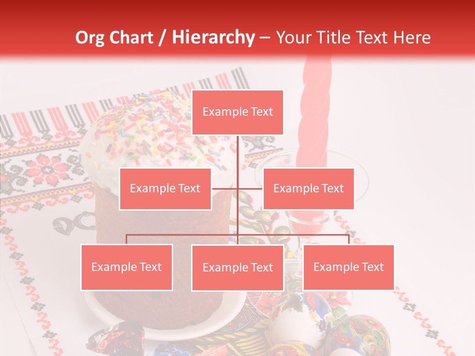 Feast Candle Yellow PowerPoint Template
