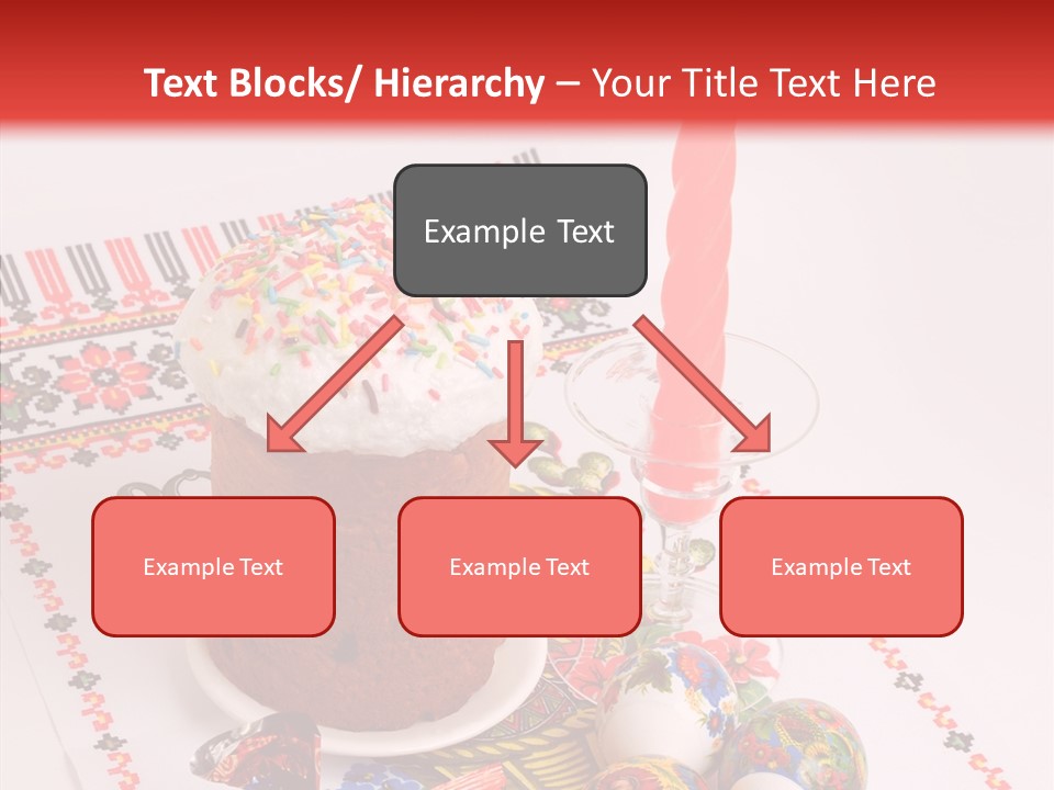 Feast Candle Yellow PowerPoint Template