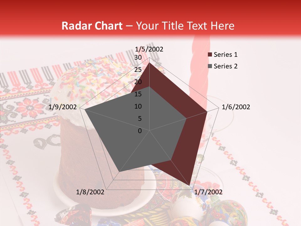 Feast Candle Yellow PowerPoint Template