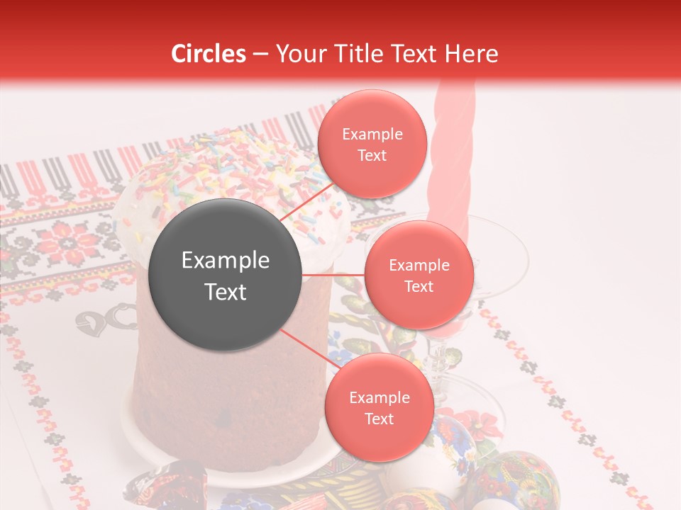 Feast Candle Yellow PowerPoint Template