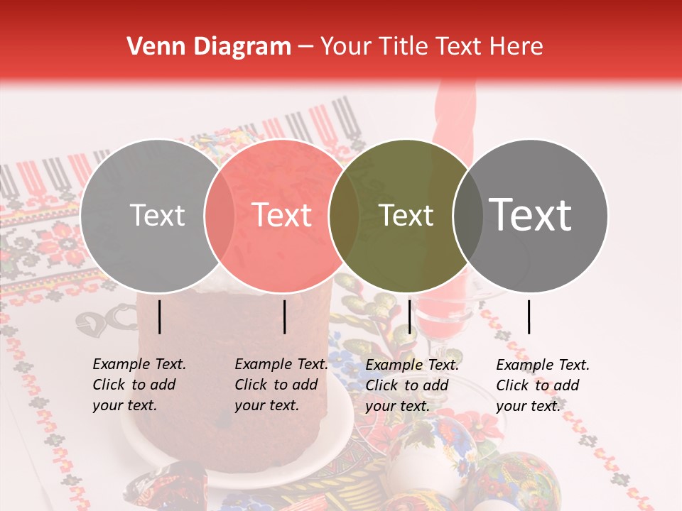 Feast Candle Yellow PowerPoint Template