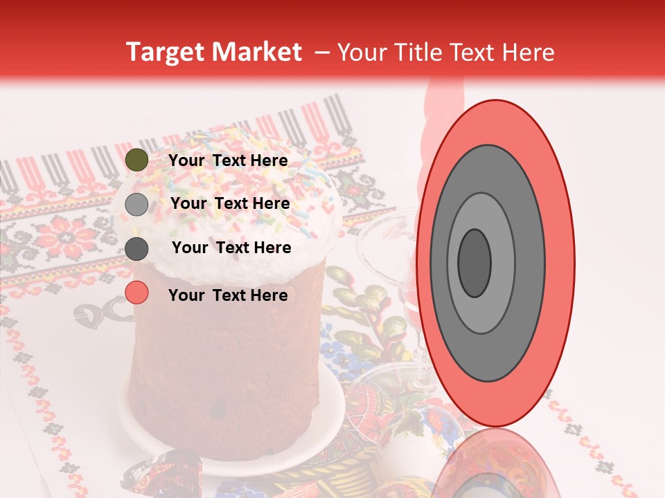 Feast Candle Yellow PowerPoint Template