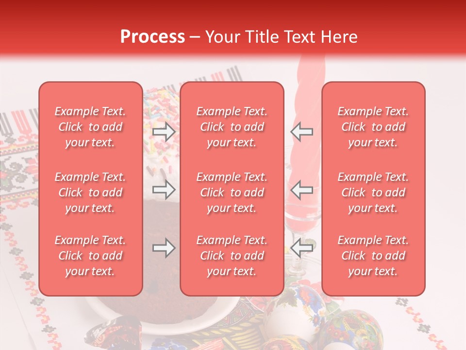 Feast Candle Yellow PowerPoint Template