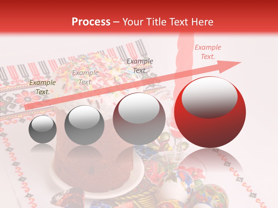 Feast Candle Yellow PowerPoint Template