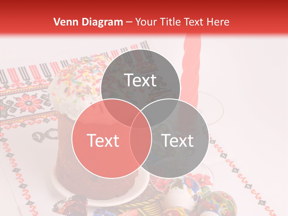 Feast Candle Yellow PowerPoint Template