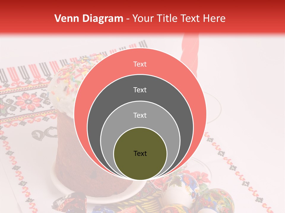 Feast Candle Yellow PowerPoint Template