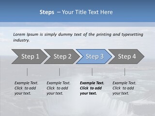 High Portrait Tourist PowerPoint Template