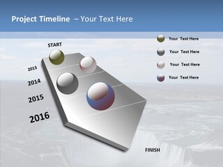 High Portrait Tourist PowerPoint Template