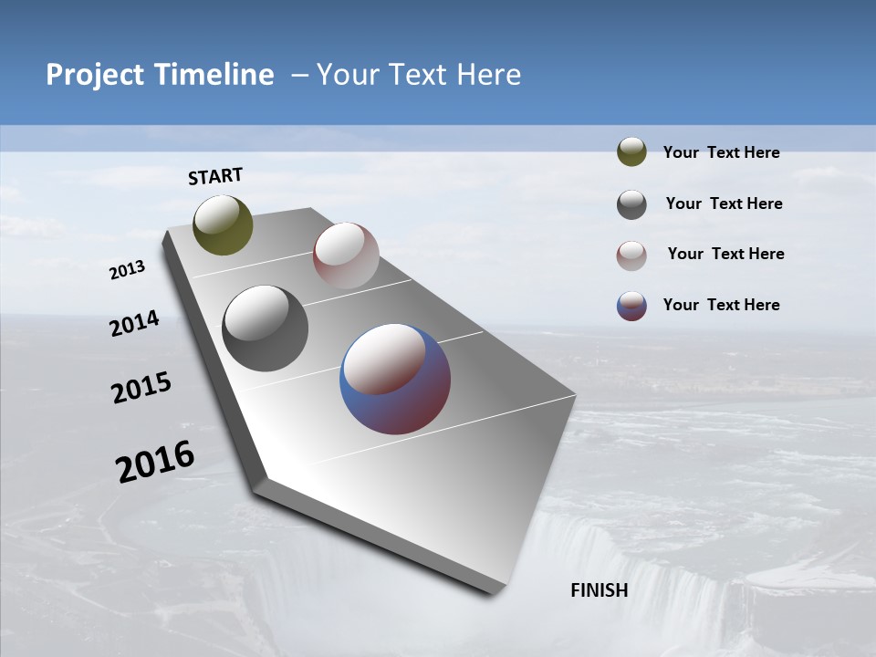 High Portrait Tourist PowerPoint Template