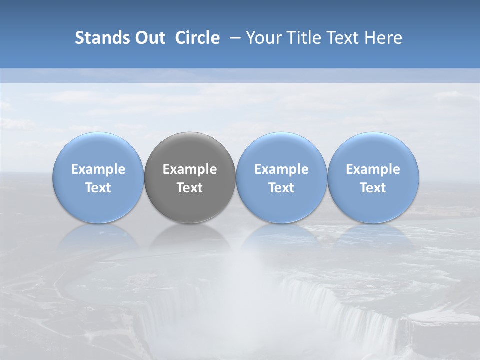 High Portrait Tourist PowerPoint Template