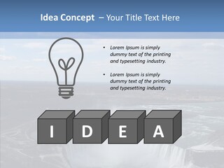 High Portrait Tourist PowerPoint Template
