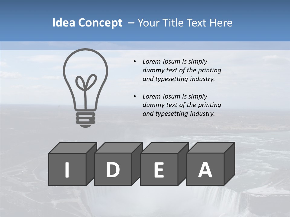 High Portrait Tourist PowerPoint Template