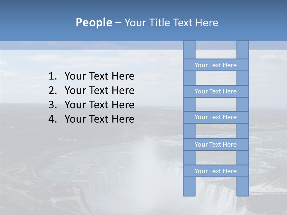 High Portrait Tourist PowerPoint Template