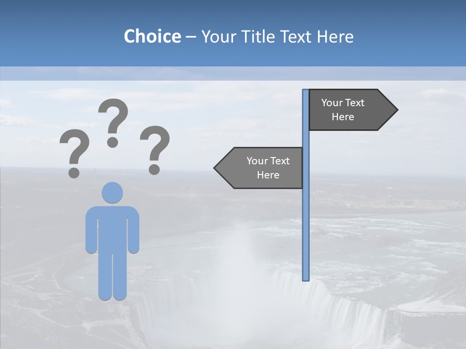 High Portrait Tourist PowerPoint Template