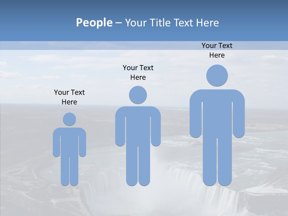 High Portrait Tourist PowerPoint Template