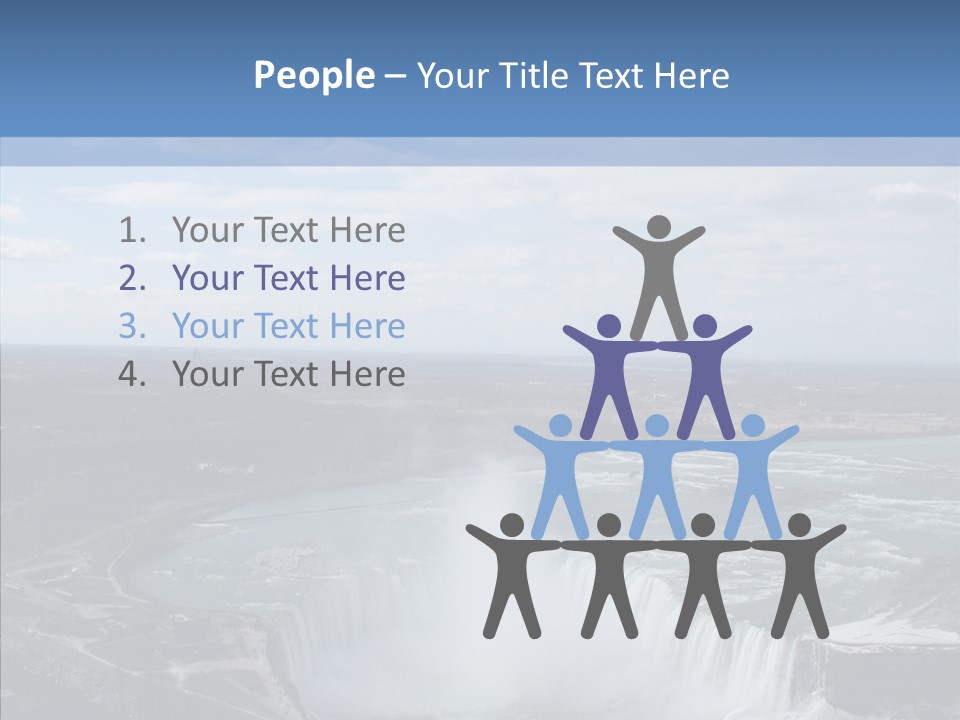 High Portrait Tourist PowerPoint Template