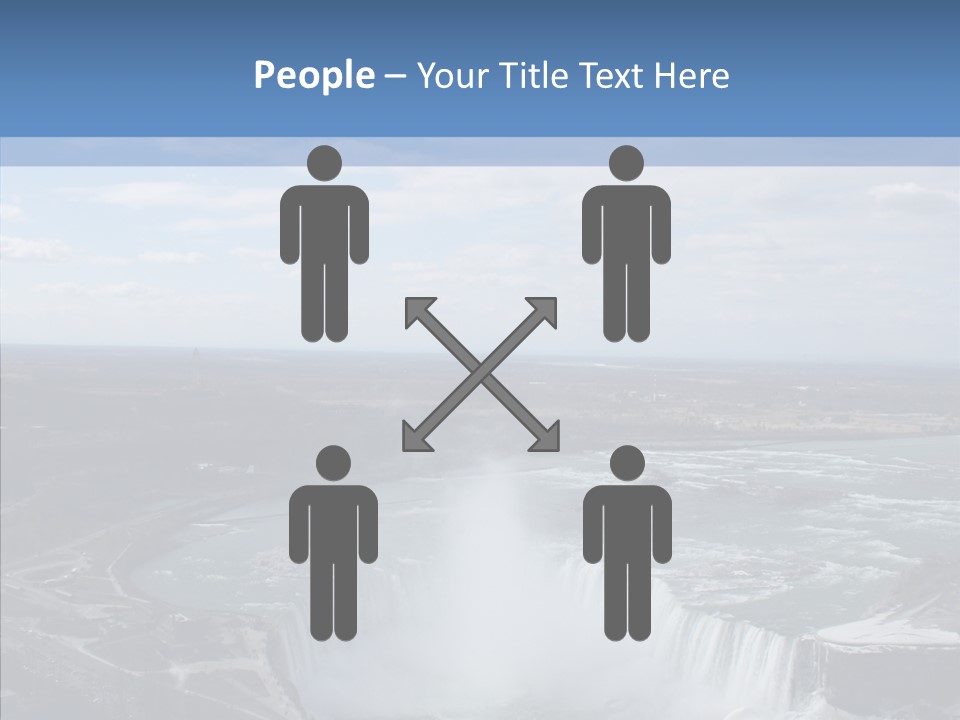 High Portrait Tourist PowerPoint Template