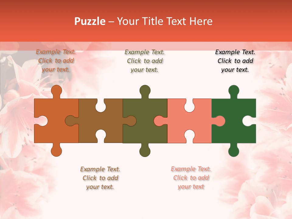 Leaf Botanical Flowers PowerPoint Template