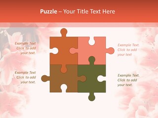 Leaf Botanical Flowers PowerPoint Template