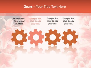 Leaf Botanical Flowers PowerPoint Template