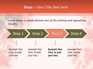 Leaf Botanical Flowers PowerPoint Template