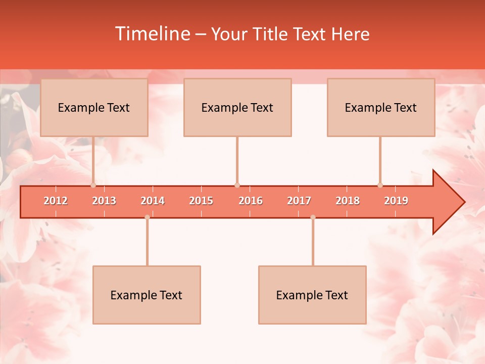 Leaf Botanical Flowers PowerPoint Template