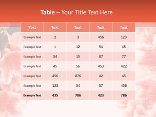 Leaf Botanical Flowers PowerPoint Template