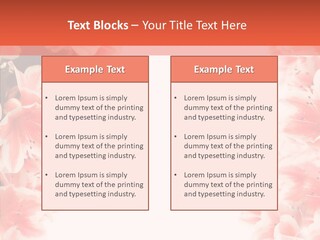 Leaf Botanical Flowers PowerPoint Template