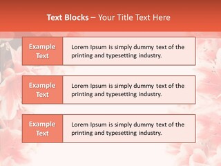 Leaf Botanical Flowers PowerPoint Template