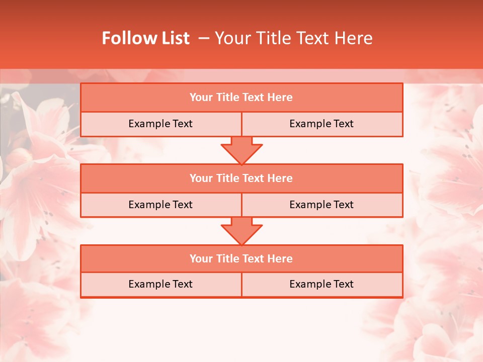 Leaf Botanical Flowers PowerPoint Template