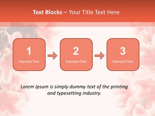 Leaf Botanical Flowers PowerPoint Template
