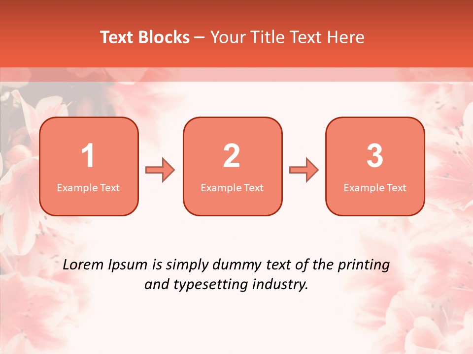 Leaf Botanical Flowers PowerPoint Template