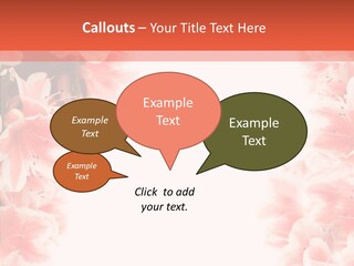 Leaf Botanical Flowers PowerPoint Template