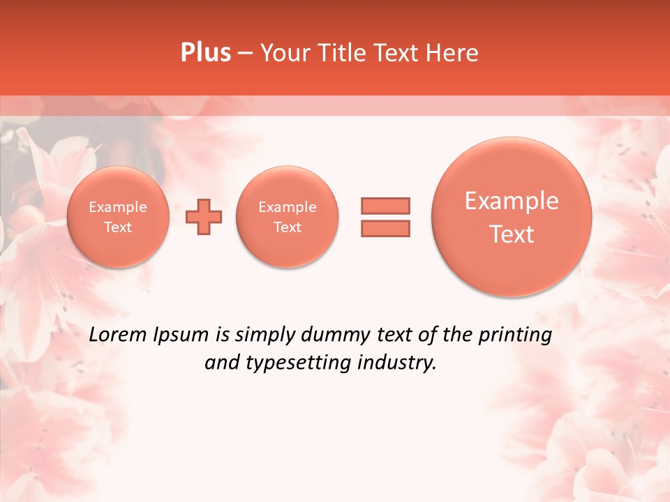 Leaf Botanical Flowers PowerPoint Template