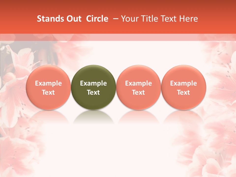 Leaf Botanical Flowers PowerPoint Template