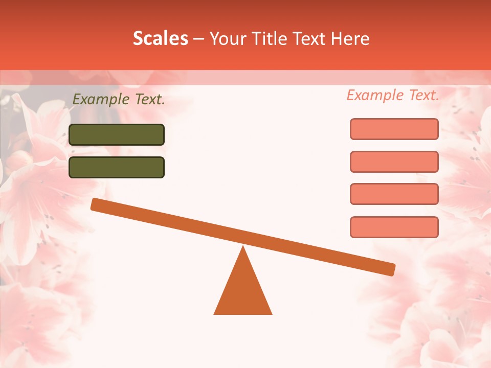 Leaf Botanical Flowers PowerPoint Template