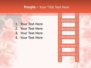 Leaf Botanical Flowers PowerPoint Template