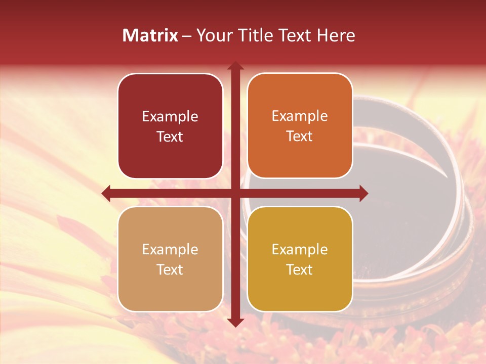 Card Bouquet Dating PowerPoint Template