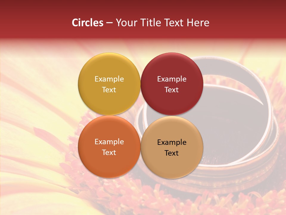 Card Bouquet Dating PowerPoint Template