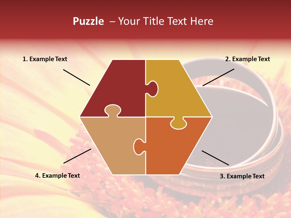 Card Bouquet Dating PowerPoint Template