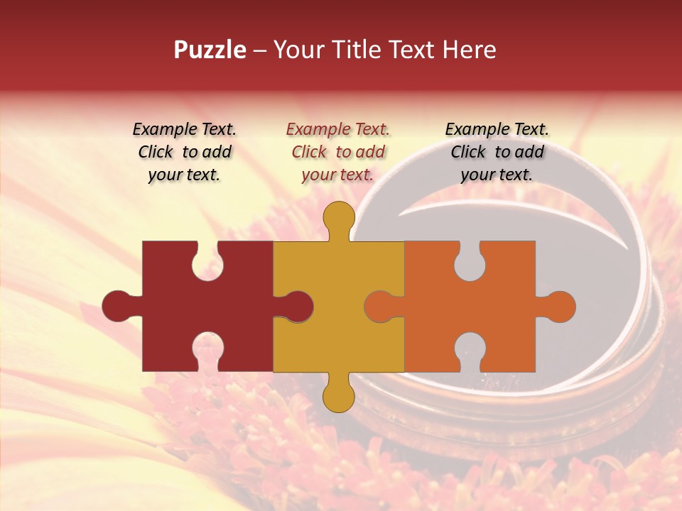 Card Bouquet Dating PowerPoint Template