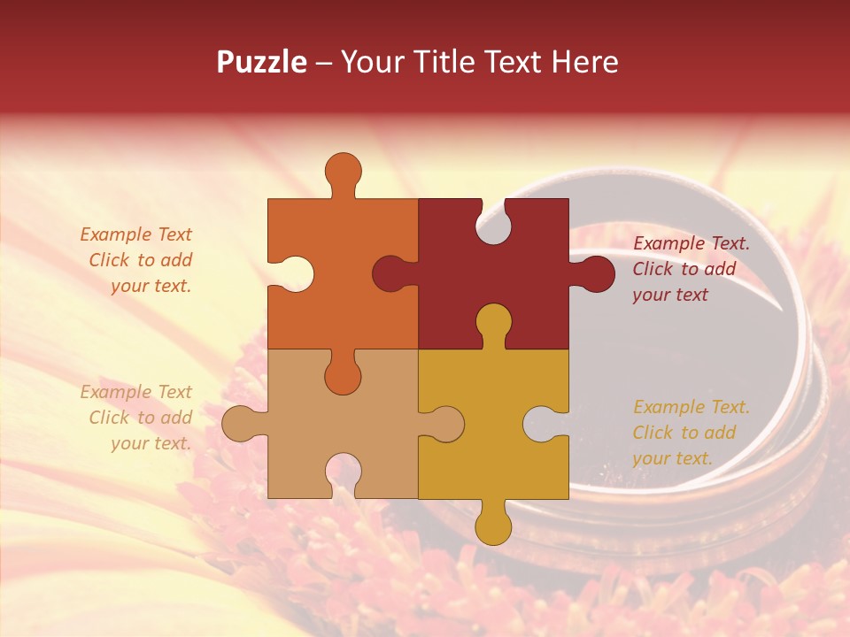 Card Bouquet Dating PowerPoint Template