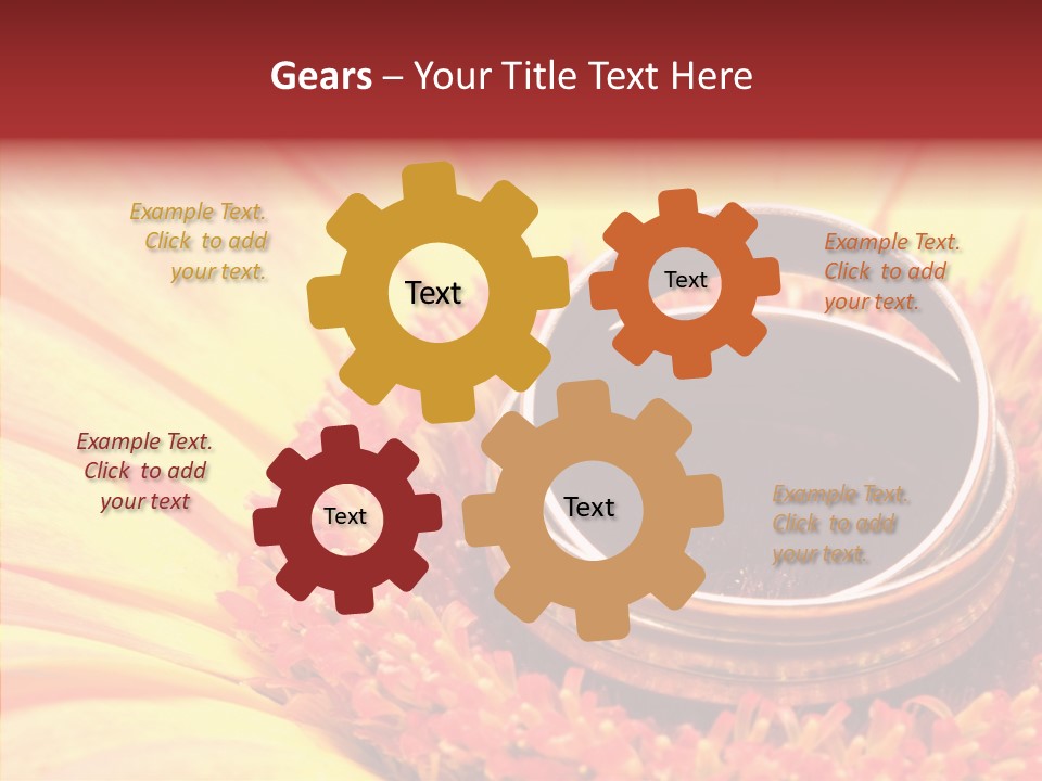 Card Bouquet Dating PowerPoint Template