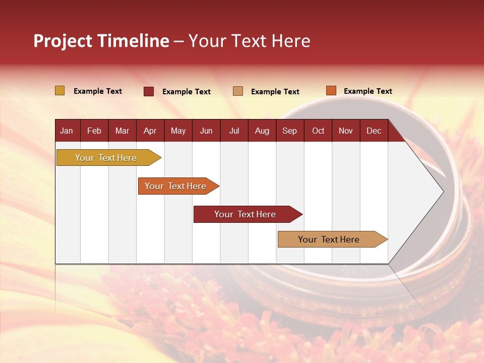 Card Bouquet Dating PowerPoint Template