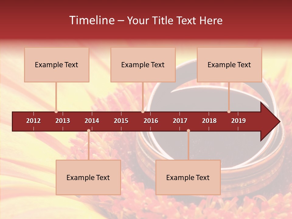 Card Bouquet Dating PowerPoint Template