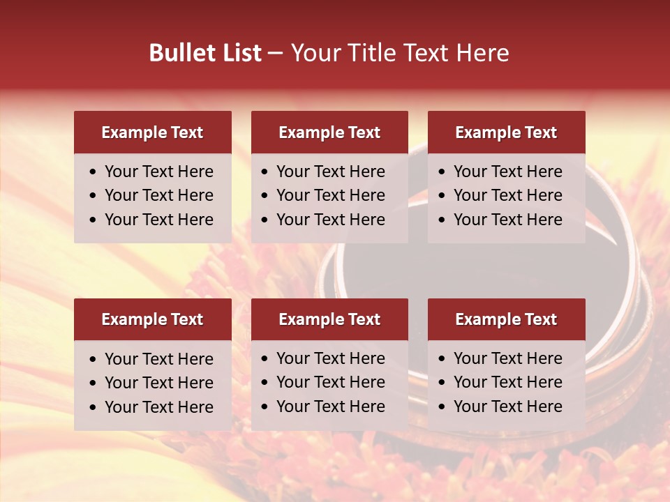 Card Bouquet Dating PowerPoint Template