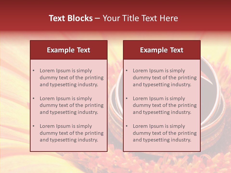 Card Bouquet Dating PowerPoint Template