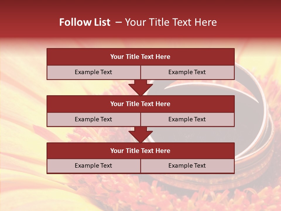 Card Bouquet Dating PowerPoint Template